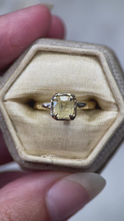 Skye Solitaire | Sapphire, 14k Gold