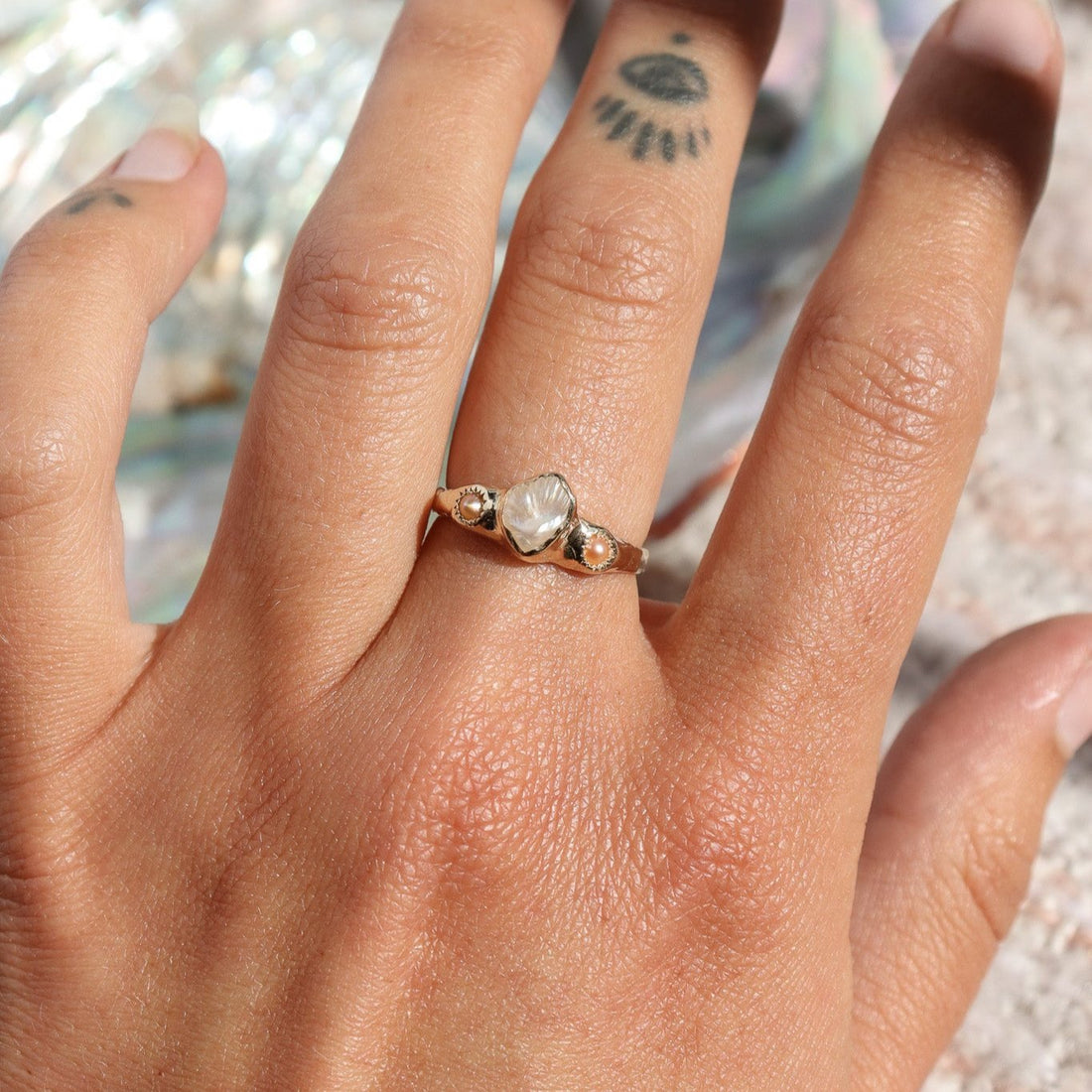 Treasure Trove Ring | Pearls, 14k Gold