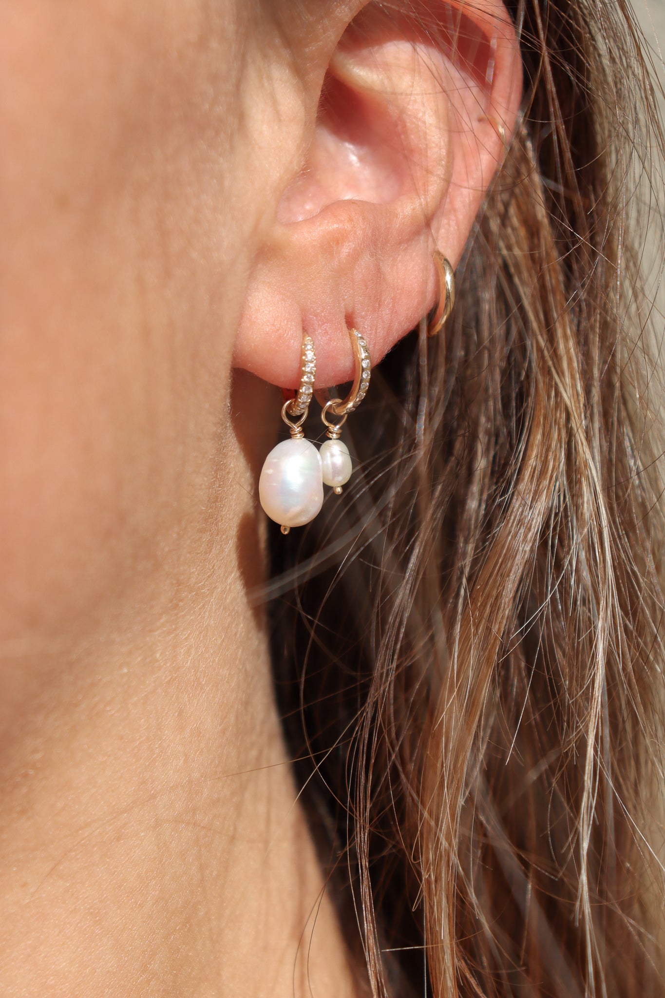 Tiny Pearl Charm