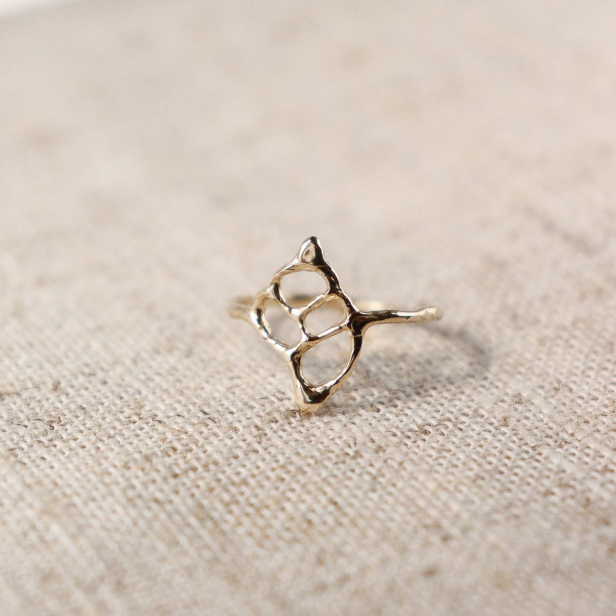 Sacred Sea Ring | 14k Gold