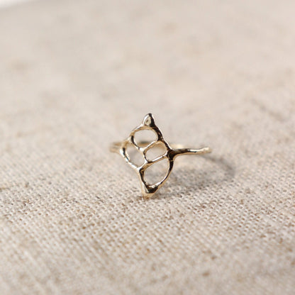 Sacred Sea Ring | 14k Gold