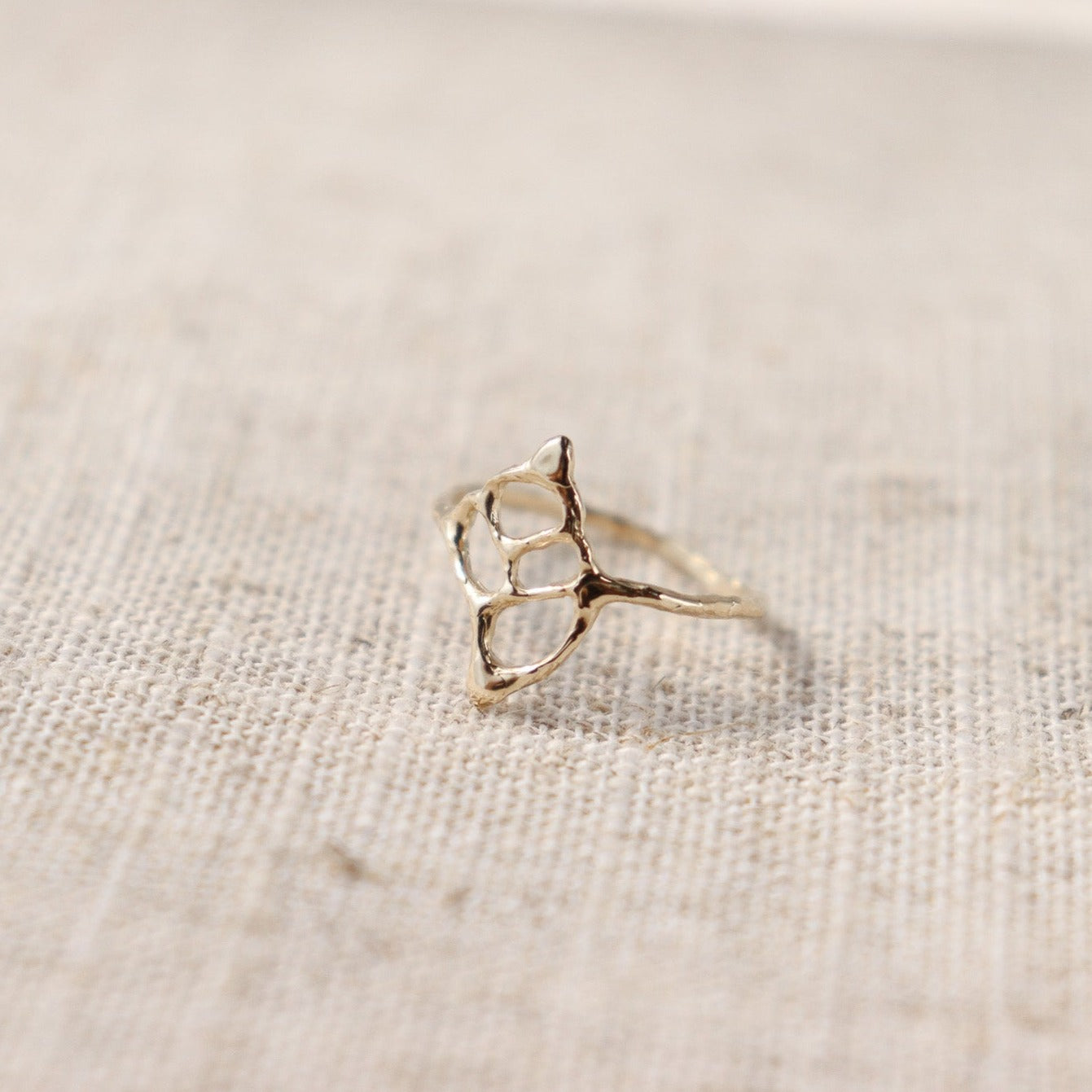 Sacred Sea Ring | 14k Gold